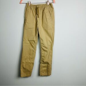 Vans Kids Tan Casual Range Elastic Chino Pants Size Large